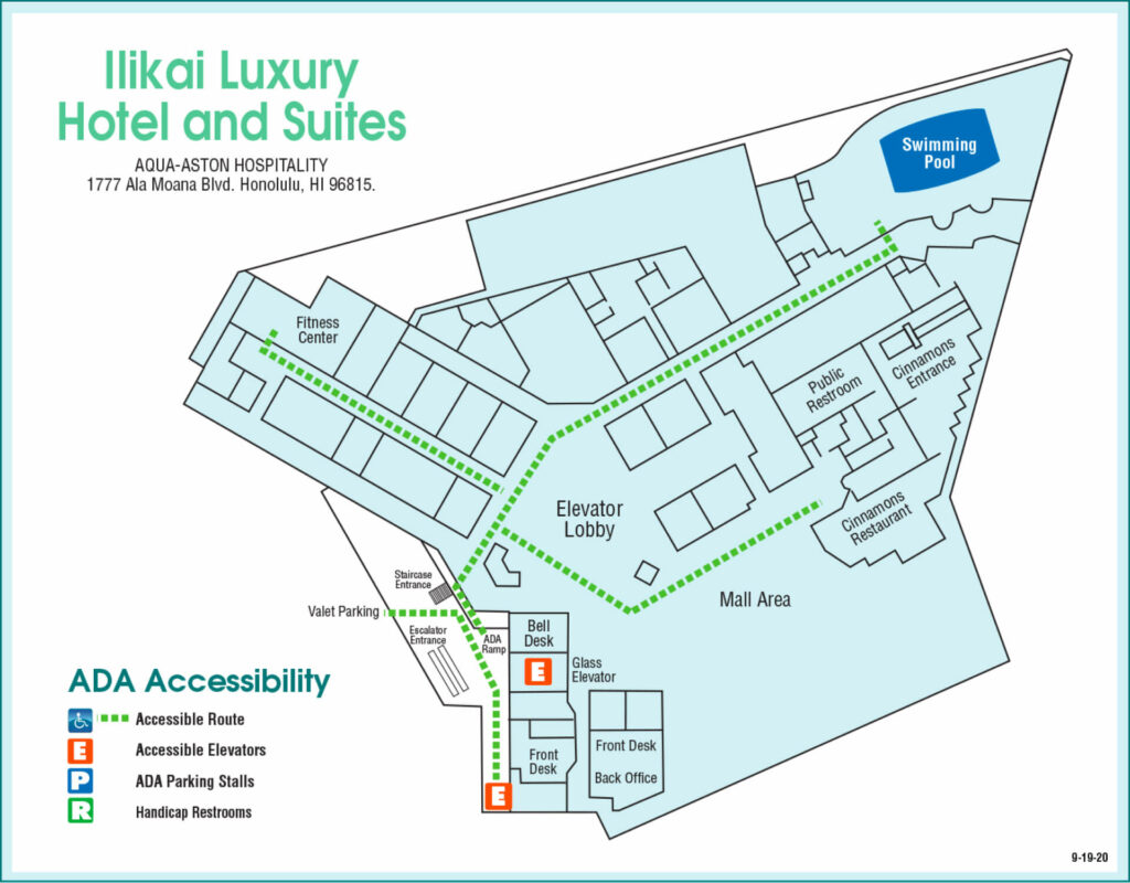 Accessibility map.